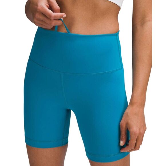 Lululemon Wunder Train High-Rise Short 6" *Hawaiian Blue - Picture 1 of 9